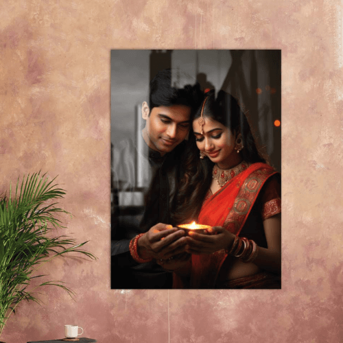 Acrylic Floating Photo Frame