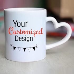 Customized Heart Handle Mug(325ml)