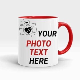 Customized Red Mug(325ml)