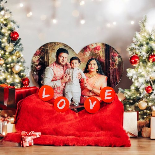 Heart Acrylic Photo Stand