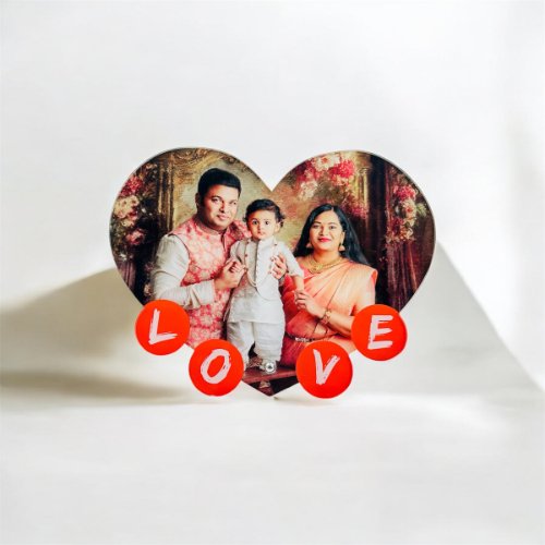 Heart Acrylic Photo Stand - Image 4