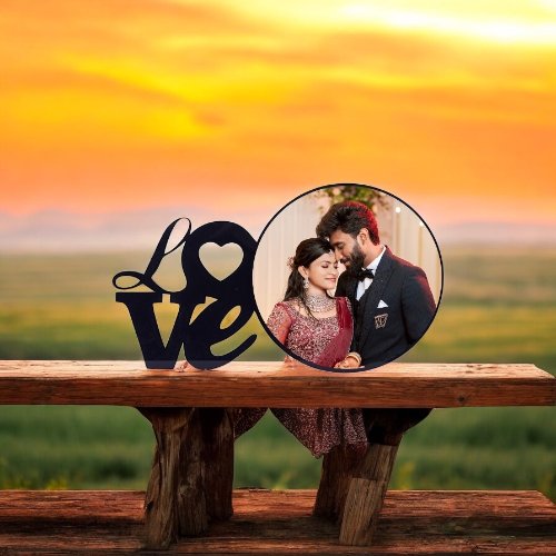 Love Photo Stand - Image 2