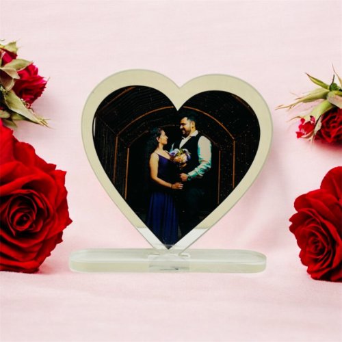 Mini Heart Car Dashboard Stand