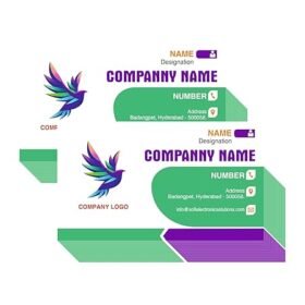 Customized Non Tearable Visiting Cards (Single or both sides)